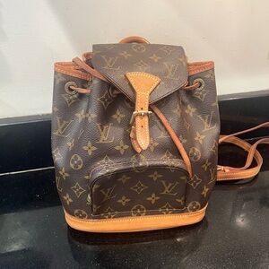 Vintage Louis Vuitton mini monogram backpack